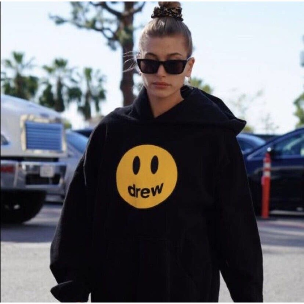 AUTHENTIC Drew House Mascot Oversized Hoodie in Black
